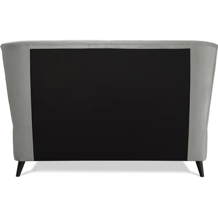 Adore Decor Adele Jupiter Wingback Upholstered Platform Bed
