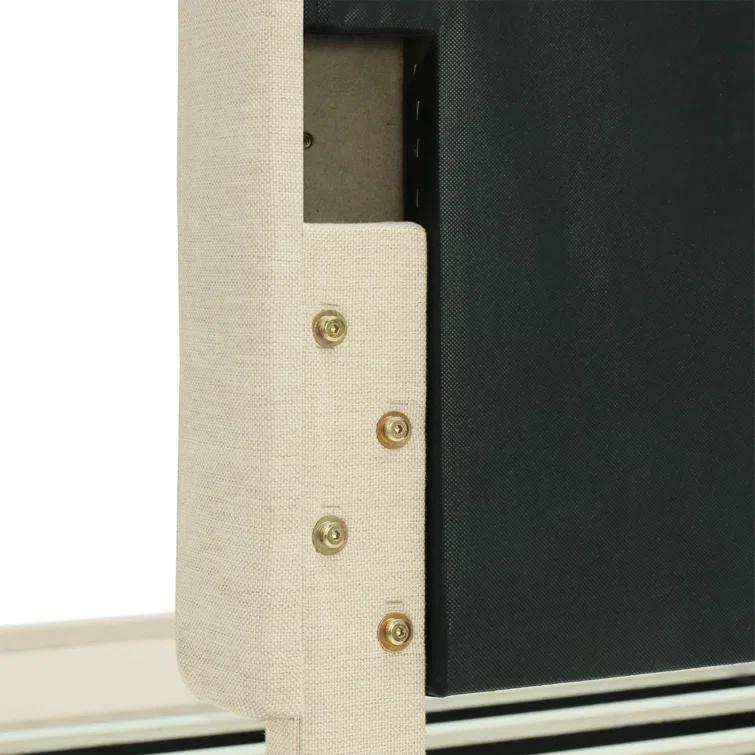 ClickDecor Langston Edmond Storage Bed with Adjustable Height Headboard