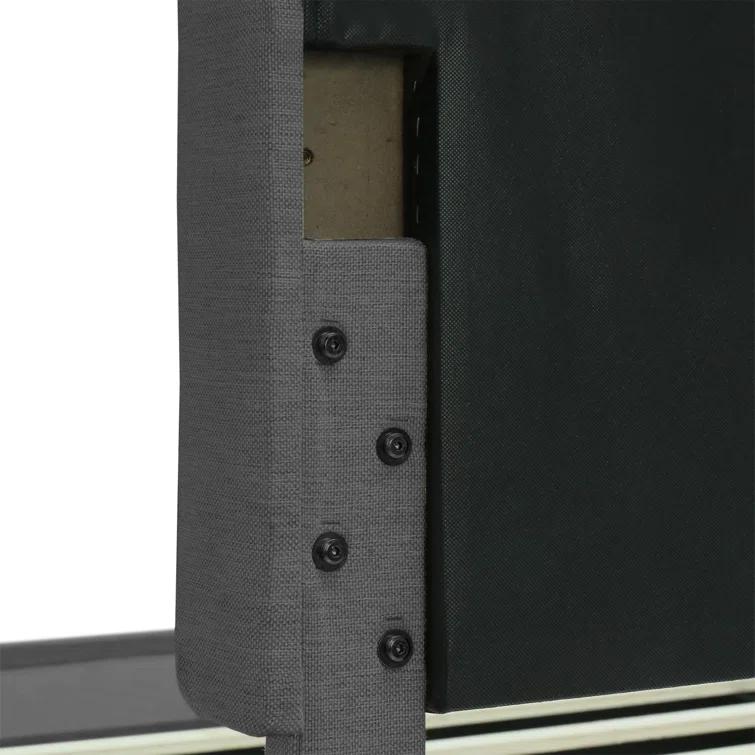 ClickDecor Langston Edmond Storage Bed with Adjustable Height Headboard