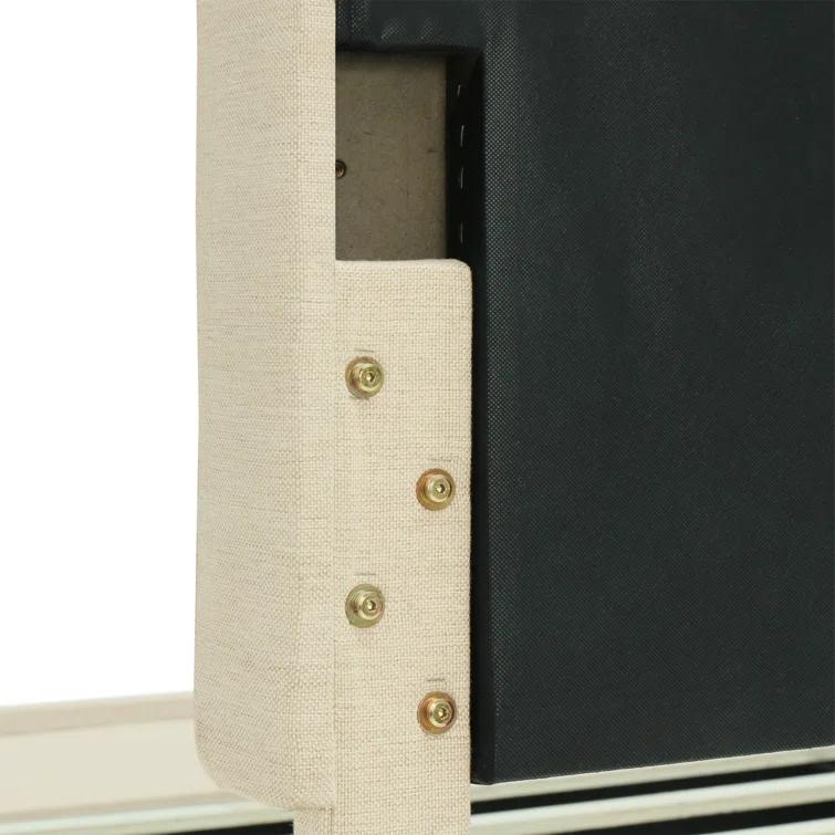 ClickDecor Langston Edmond Storage Bed with Adjustable Height Headboard