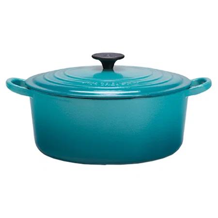 Le Creuset ® Signature 7.25-Qt. Caribbean Blue Enameled Cast Iron Dutch Oven