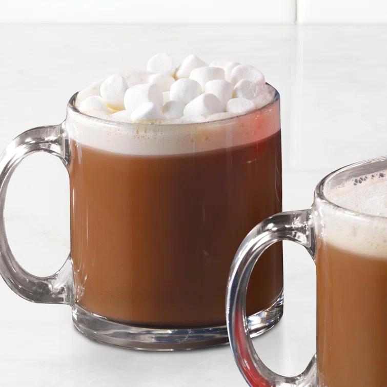 Nostalgia Retro 32-Ounce Hot Chocolate, Milk Frother, Cappuccino, Mocha, Latte Maker and Dispenser