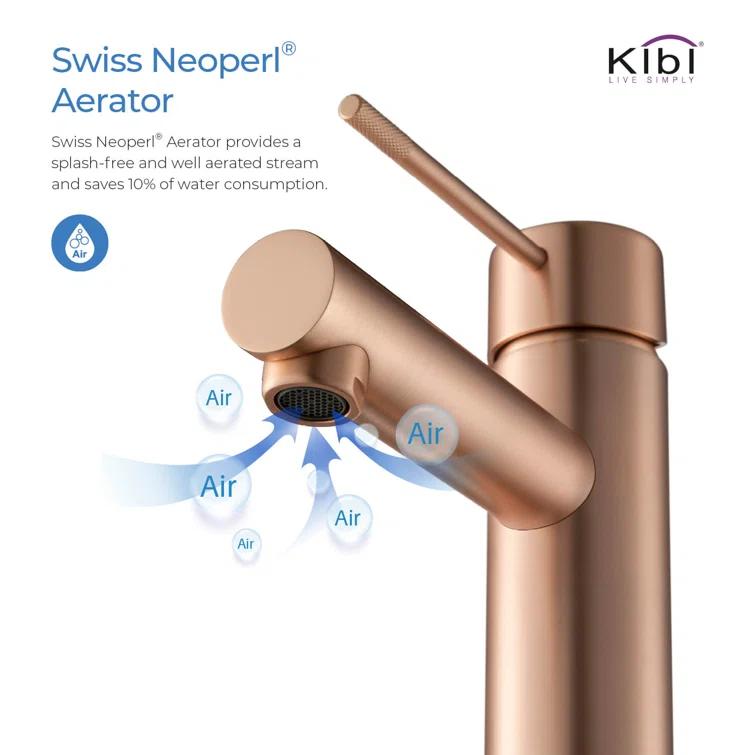 Circular X Single-Hole Single-handle Bathroom Faucet