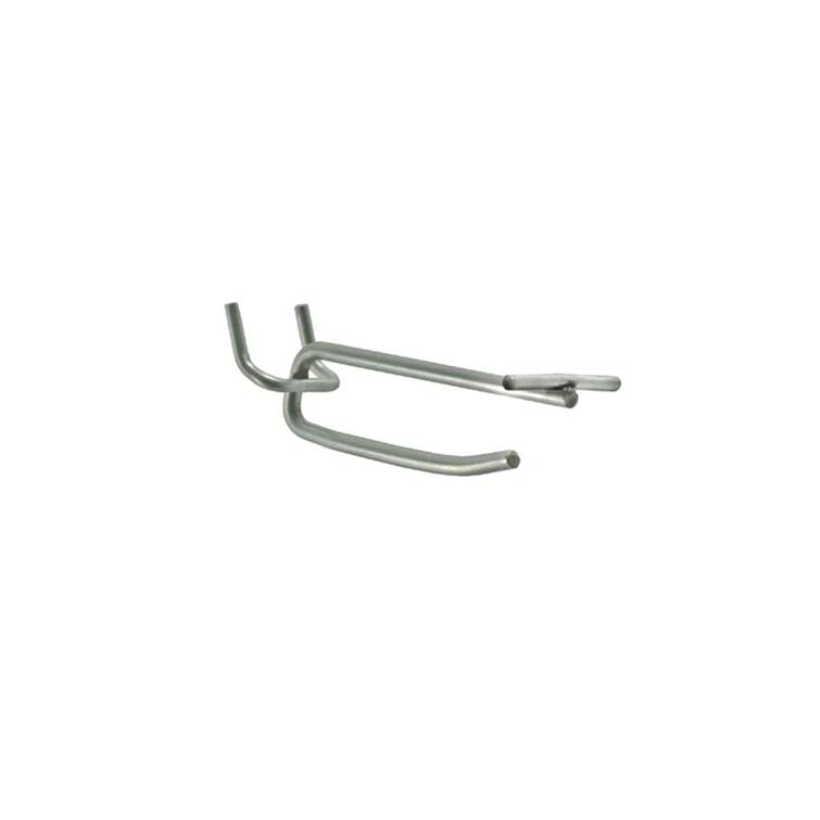 2" Metal Wire Flip Scan Hook .148" Diameter, 50-Pack