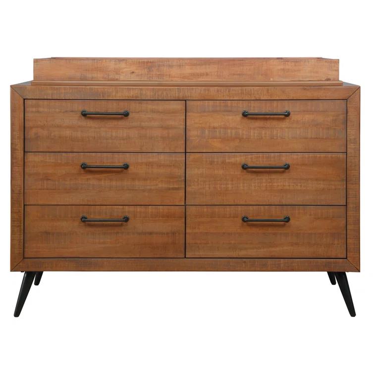 Stilnovo Solid Wood 18'' W 6 - Drawer Dresser