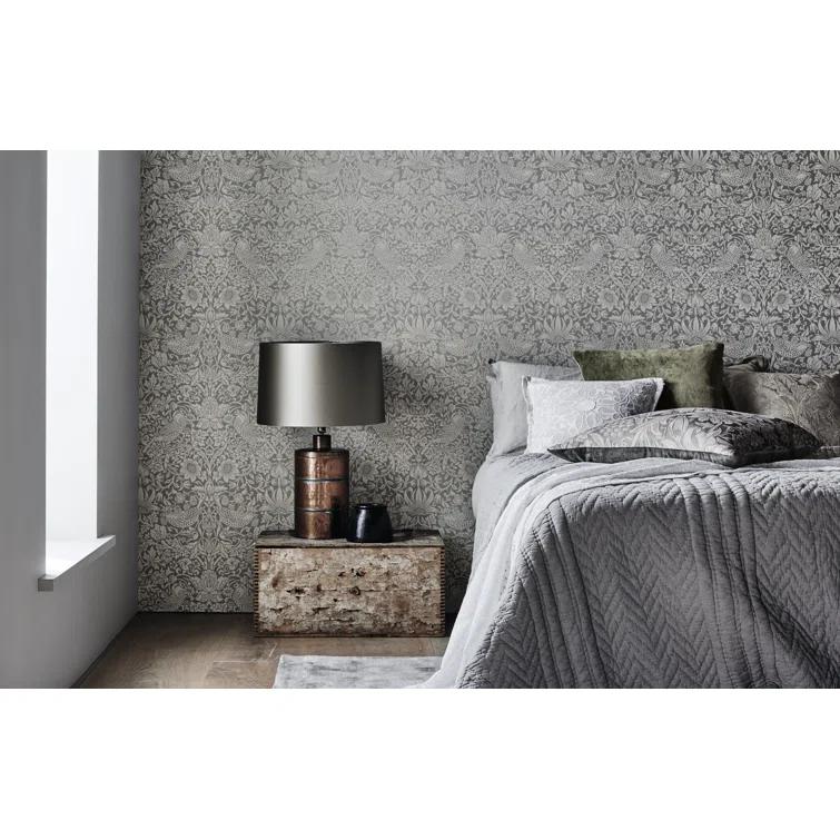 Morris & Co. Pure Strawberry Thief Wallpaper | Perigold