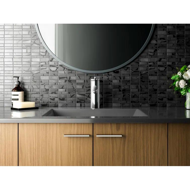 Kohler Elate Single-Handle Bathroom Faucet with Pop-Up Drain Assembly, One Hole Bathroom Sink Faucet, 1.2 gpm