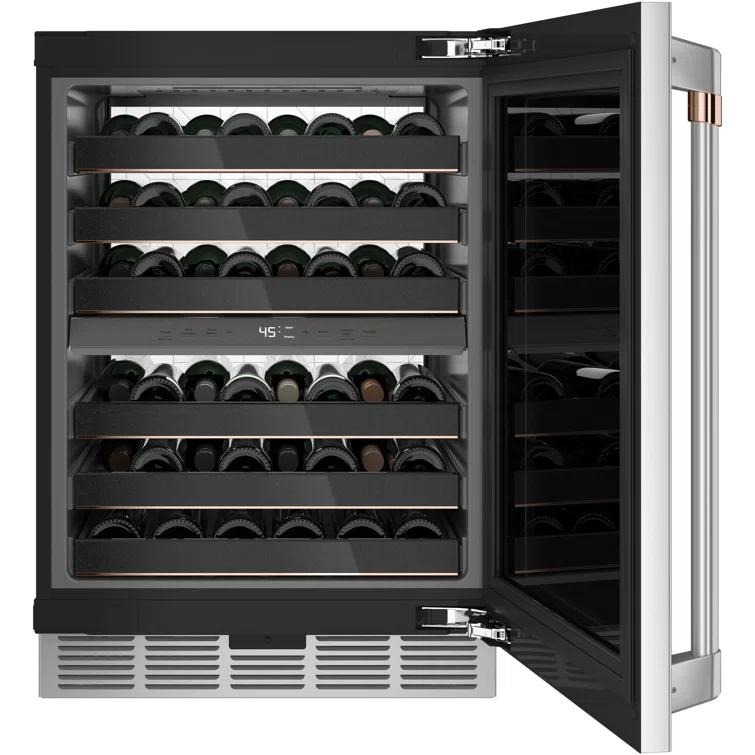 Smart Appliances 46 Bottle Dual Zone Convertible Wine and Beverage Refrigerator with WiFi