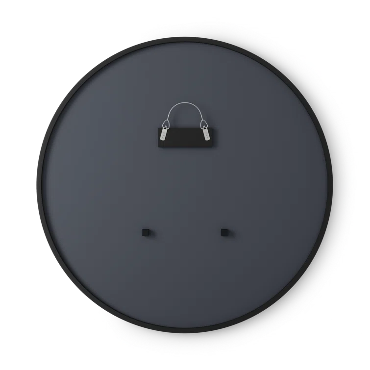 Hub Rubber Round Mirror