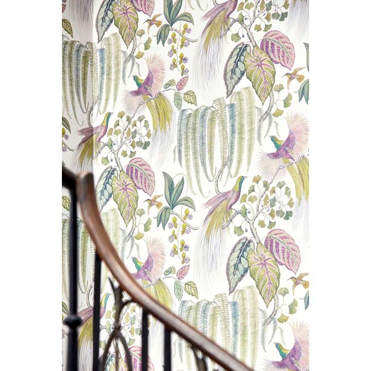 Sanderson Bird of Paradise Wallpaper | Perigold