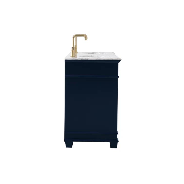 Etta Avenue™ Lydie 60'' Double Bathroom Vanity with Marble Top