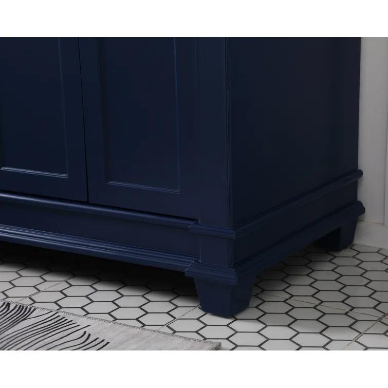 Etta Avenue™ Lydie 60'' Double Bathroom Vanity with Marble Top