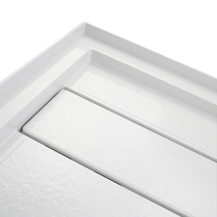 60'' W 32'' D Rectangular Single Shower Base