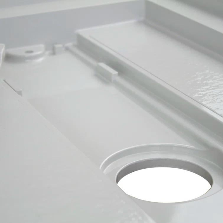 Transolid FLU6032L-39 60'' W 32'' D Rectangular Single Shower Base