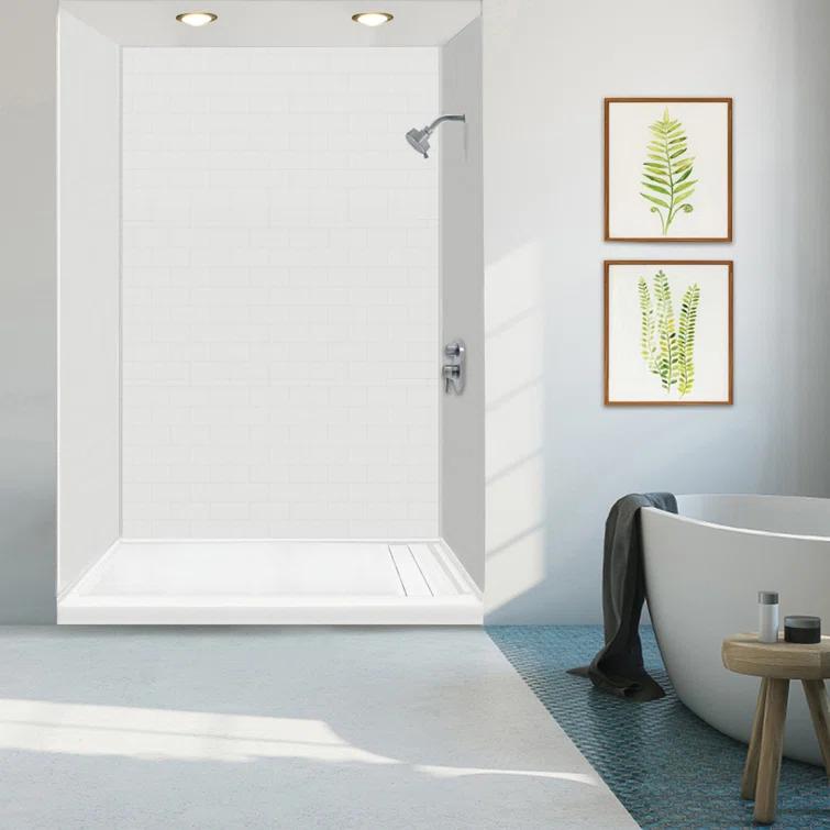 60'' W 32'' D Rectangular Single Shower Base