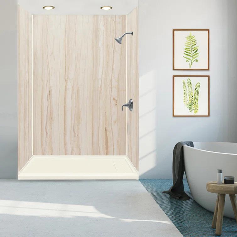 60'' W 32'' D Rectangular Single Shower Base