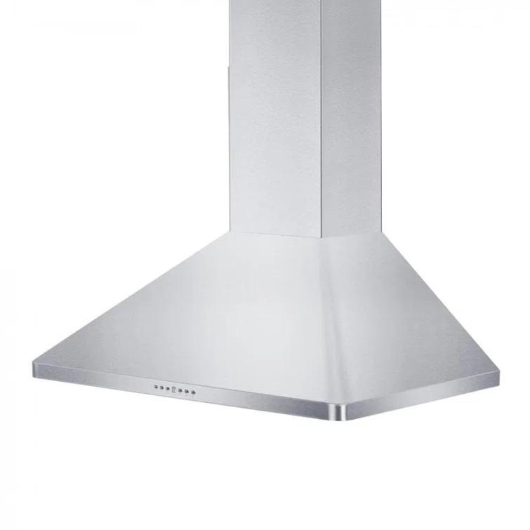 ZLINE KITCHEN & BATH 36 inch Convertible 400-CFM Recirculating Stainless steel Wall-Mounted Range Hood