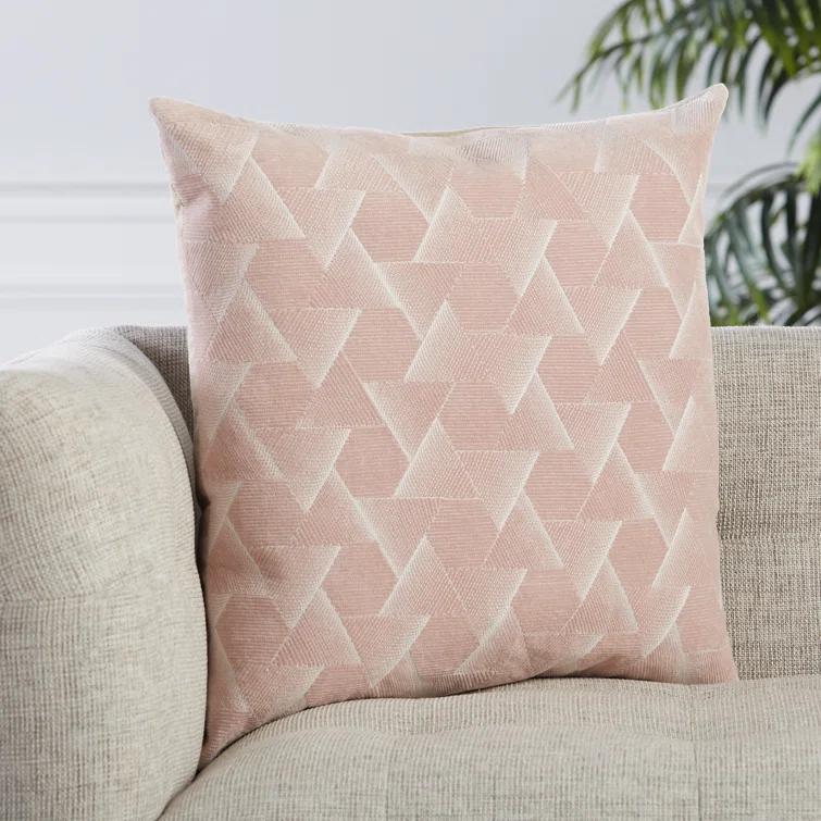 Gretchen Geometric Cotton Throw Pillow