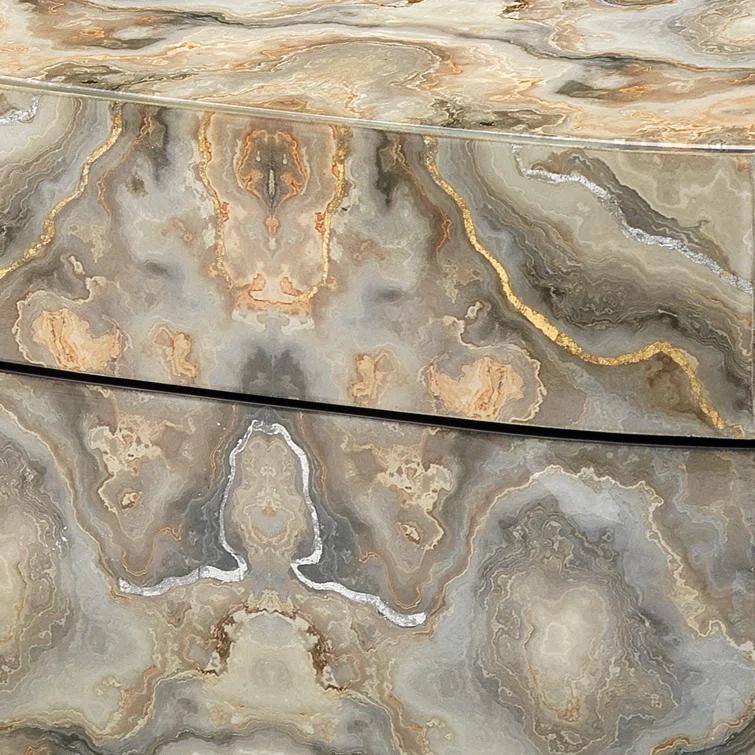 Jamie Young Company Elevated Coastal Manufactured Wood Decorative Box