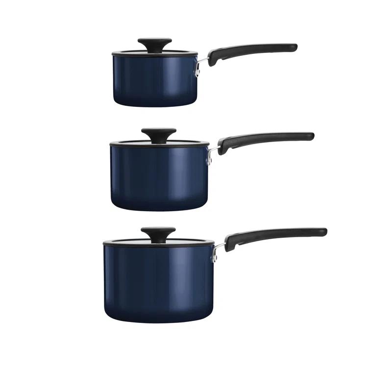 Tramontina Tramontina Aluminum Non Stick Sauce Pan 6 Pc Nesting Set