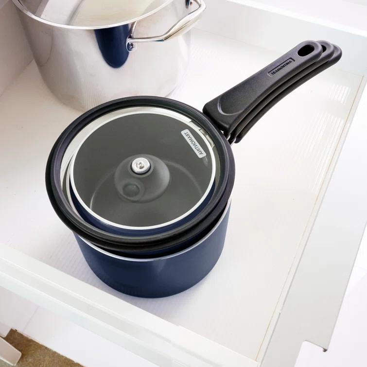 Tramontina Tramontina Aluminum Non Stick Sauce Pan 6 Pc Nesting Set