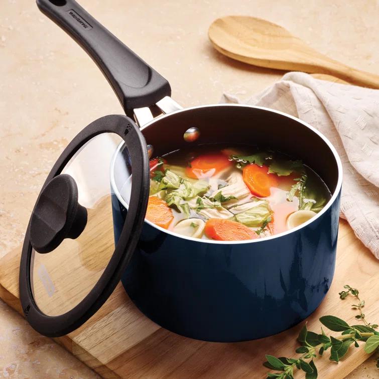 Tramontina Tramontina Aluminum Non Stick Sauce Pan 6 Pc Nesting Set