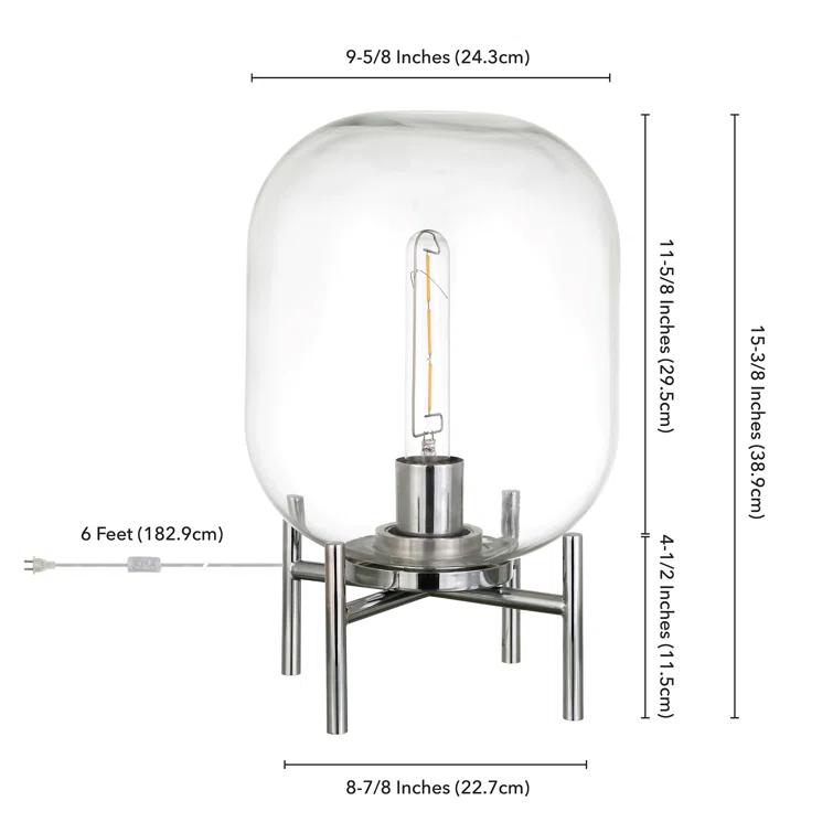 Danae Metal Novelty Lamp