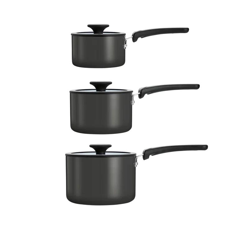 Tramontina Aluminum Non Stick Sauce Pan 6 Pc Nesting Set
