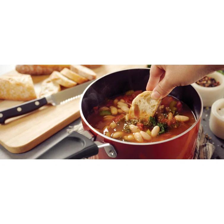 Tramontina Tramontina Aluminum Non Stick Sauce Pan 6 Pc Nesting Set