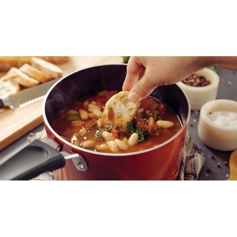 Tramontina Tramontina Aluminum Non Stick Sauce Pan 6 Pc Nesting Set