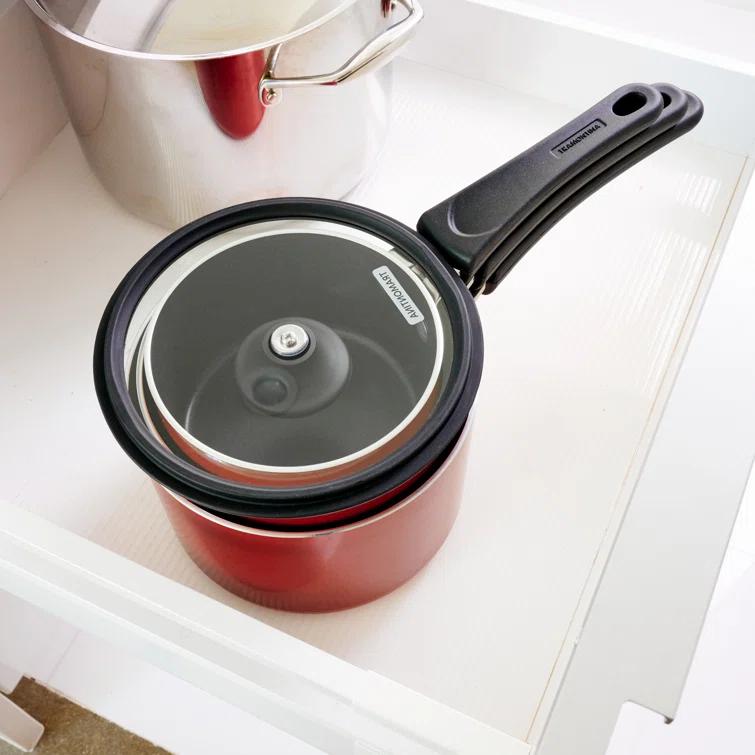Tramontina Tramontina Aluminum Non Stick Sauce Pan 6 Pc Nesting Set