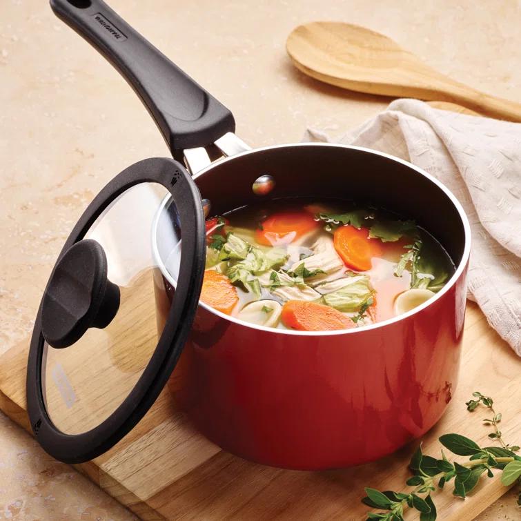 Tramontina Tramontina Aluminum Non Stick Sauce Pan 6 Pc Nesting Set