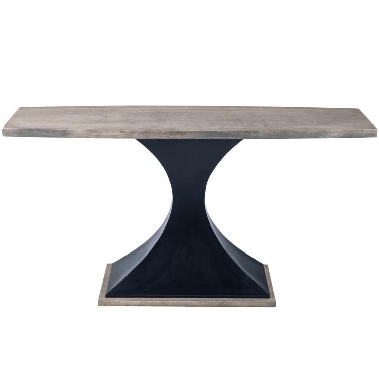 Butler Specialty Lidiya Wood And Metal Console Table In Gray