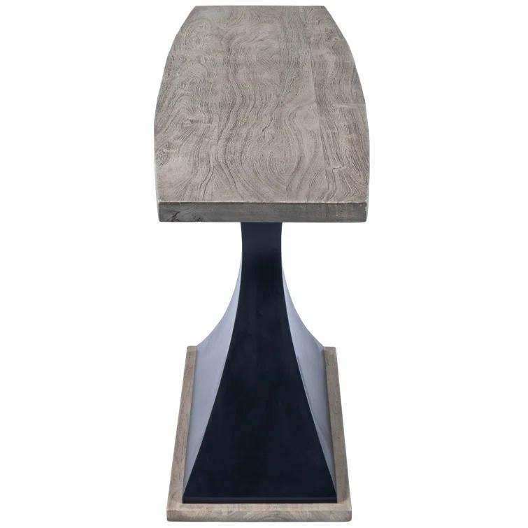 Butler Specialty Lidiya Wood And Metal Console Table In Gray