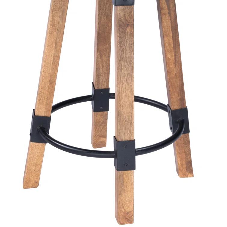 Butler Specialty Masterson Wood & Metal Counter Stool In Beige