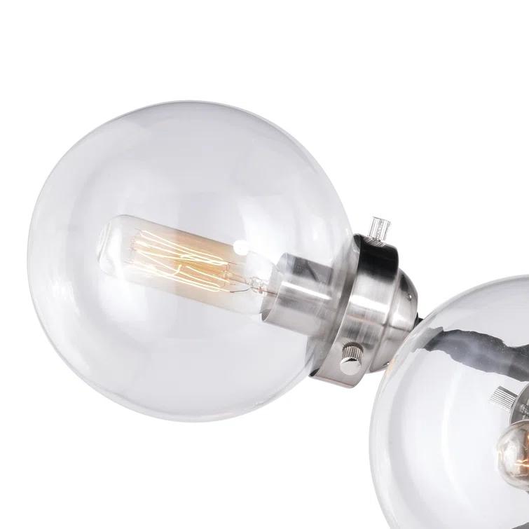 Blevins Glass Semi Flush Mount