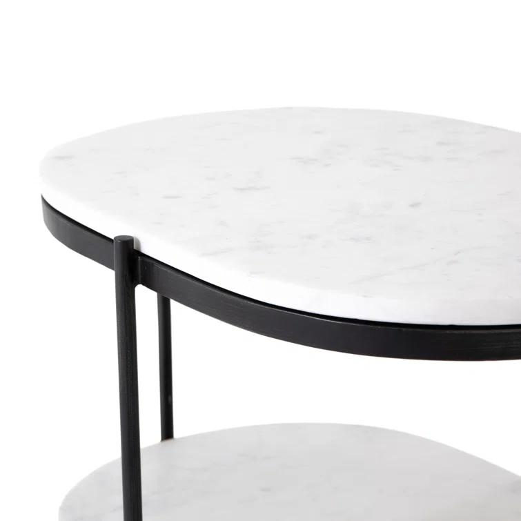 Felix Marble Nightstand (22")