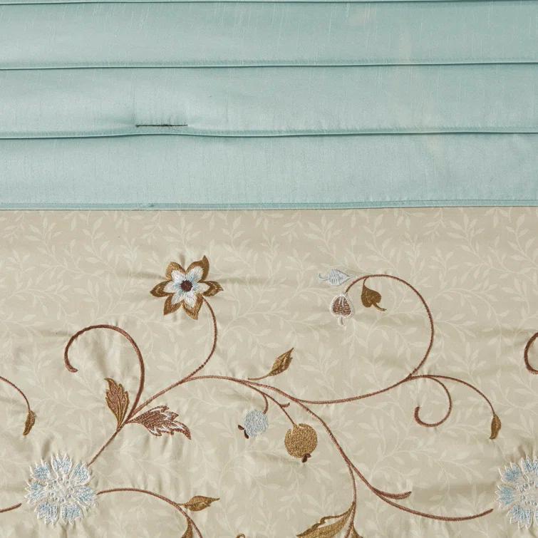 Serene Embroidered 7 Piece Comforter Set