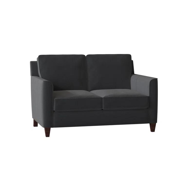 Yorba 54.5'' Leather Loveseat