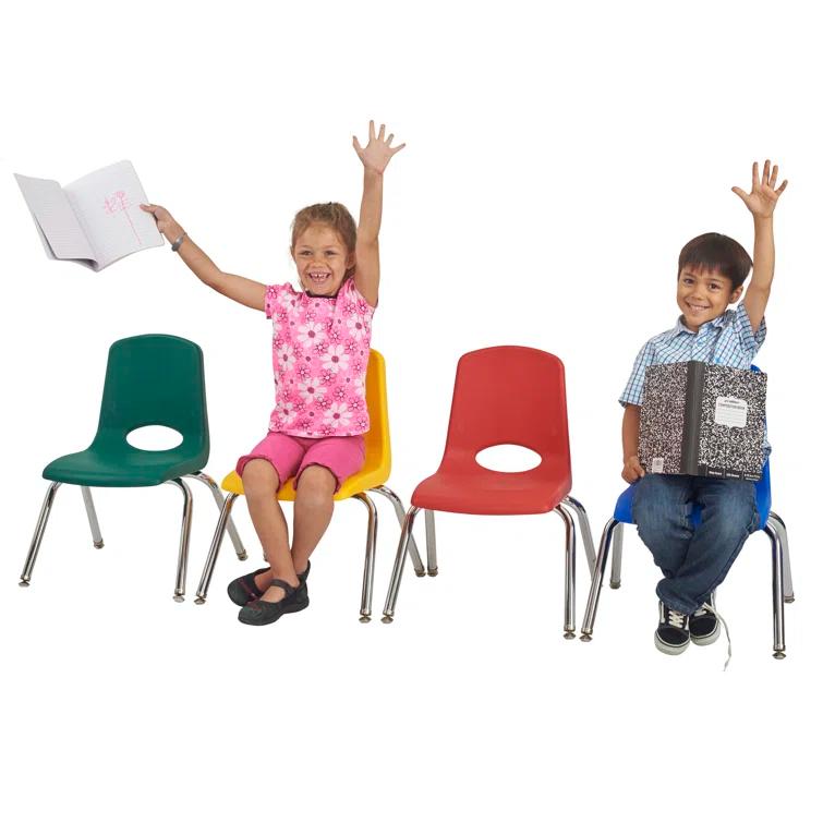 Factory Direct Partners Stacking Classroom Chair ( Set of 6 ) (Set of 6)
