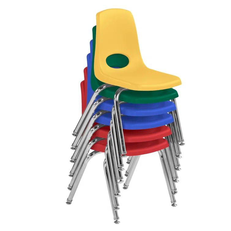 Factory Direct Partners Stacking Classroom Chair ( Set of 6 ) (Set of 6)