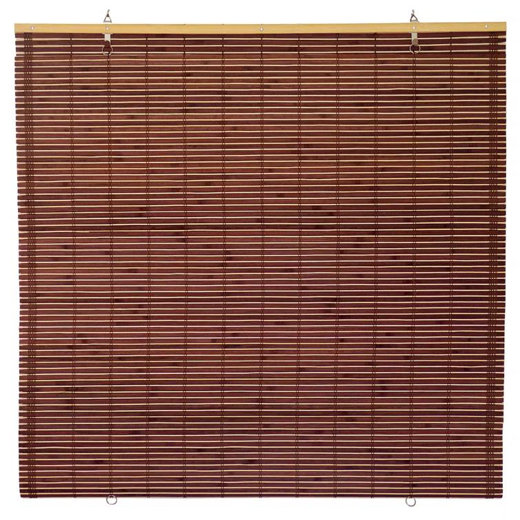 Bamboo Cordless Window Shade - Mahogany 60" W