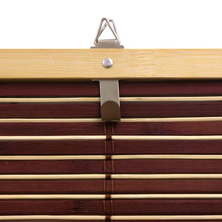 Bamboo Cordless Window Shade - Mahogany 60" W