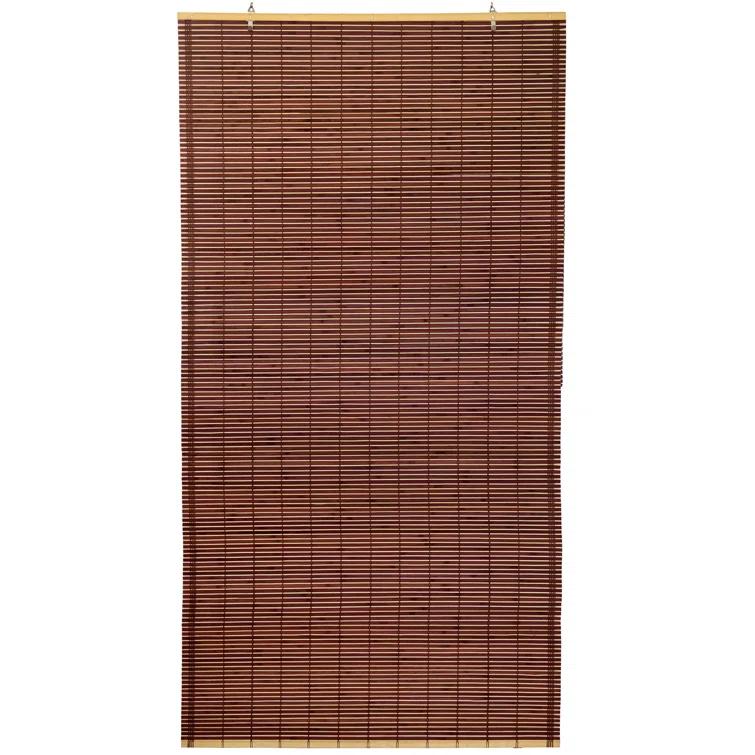 Bamboo Cordless Window Shade - Mahogany 60" W