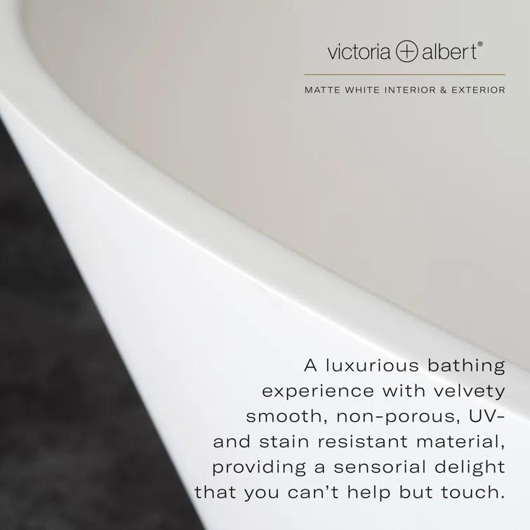 Victoria + Albert Ravello 24" x 16" Rectangular Vessel Lavatory Sink VB-RAV-60-NO