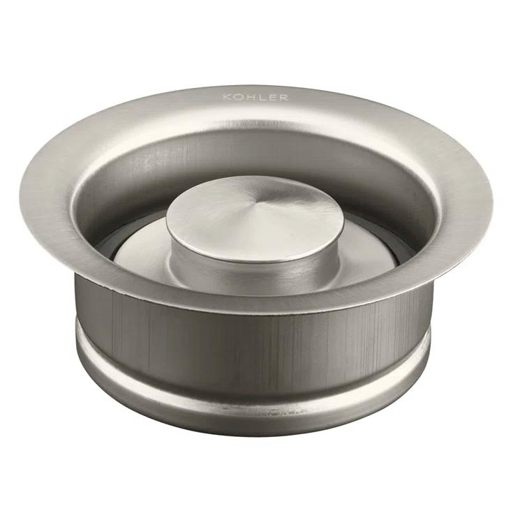 Kitchen Sink Garbage Disposal Flange with Stopper, Fits Standard Disposal Units