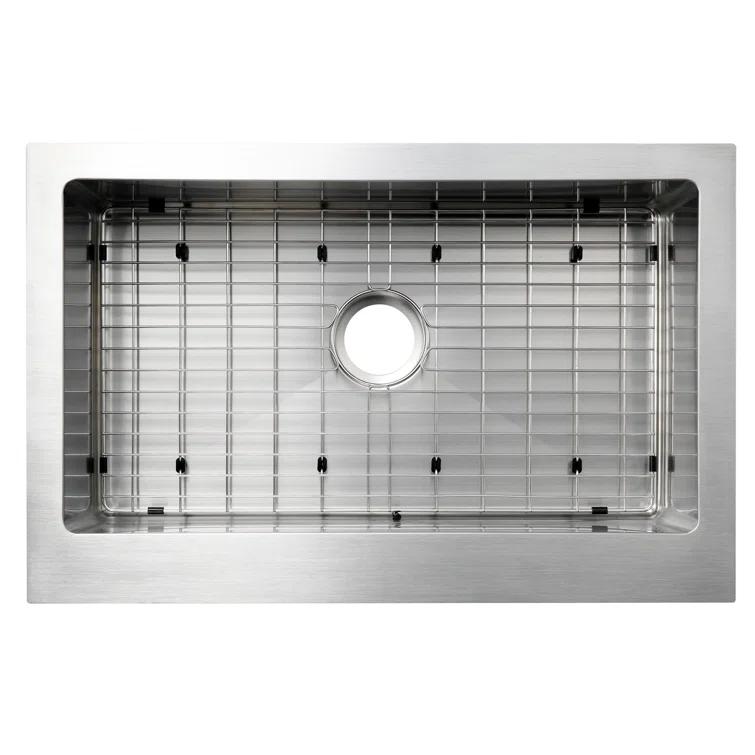 CMI 482-6767 Lapeer 31'' L Farmhouse / Apron Single Bowl Stainless Steel Kitchen Sink