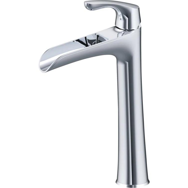Aegean Vessel Sink Faucet Single-handle Bathroom Faucet with Drain Assembly