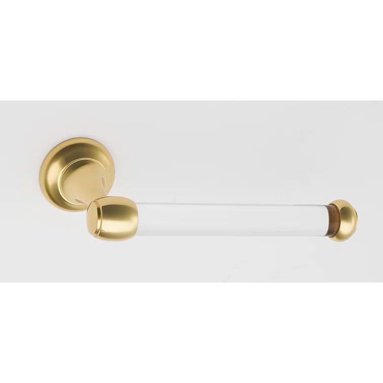 Alno Inc A7366-PB Wall Mounted Toilet Paper Holder