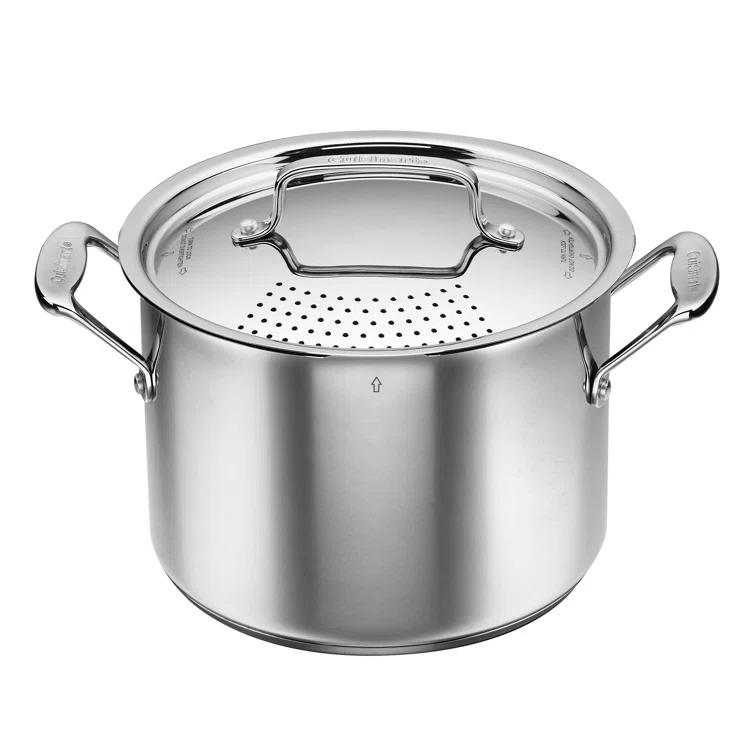 Cuisinart ® Chef's Classic ™ 6-Qt. Stainless Steel Pasta Pot with Straining Cover